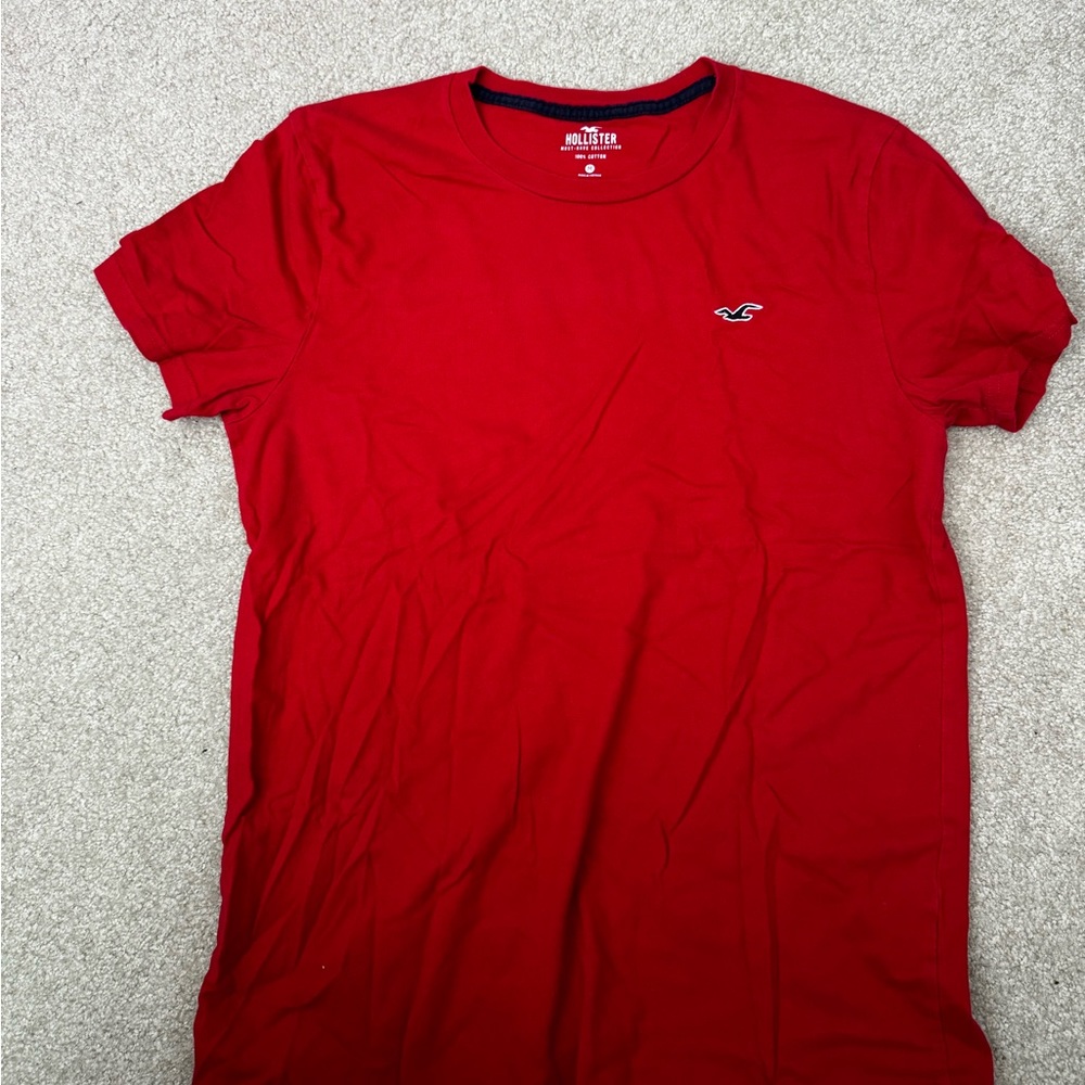 Hollister Red T Shirt